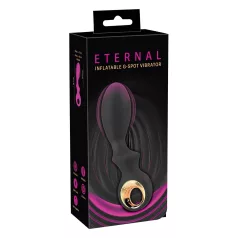Eternal - opblaasbare G-spot vibrator (zwart)