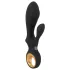 Eternal - opblaasbare vibrator met clitorisstimulator - zwart