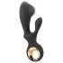 Eternal - opblaasbare vibrator met clitorisstimulator - zwart