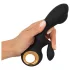 Eternal - opblaasbare vibrator met clitorisstimulator - zwart