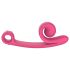 Slakkenvibe Curve - 2in1 clitorisstimulator (roze)
