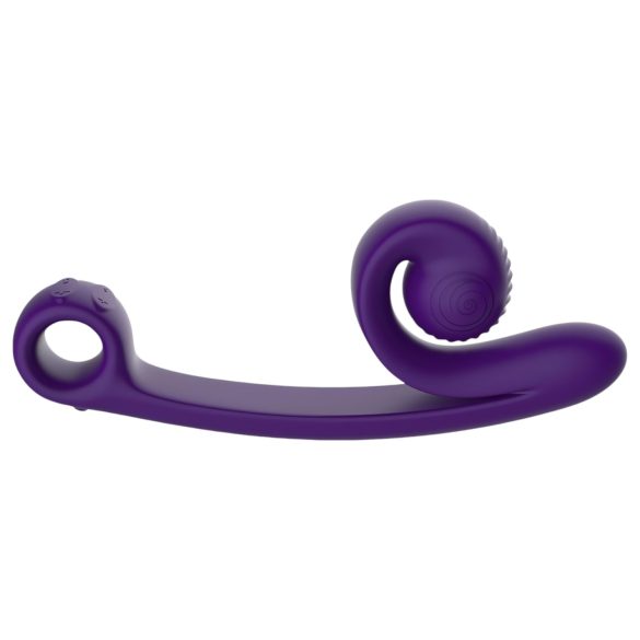 Slakken Vibe Curve - 2-in-1 clit stimulator vibrator (paars)