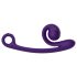 Slakken Vibe Curve - 2-in-1 clit stimulator vibrator (paars)