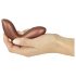 Smile - flexibele mini G-spot vibrator (brons)