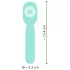 Cuties - mini vibrator massager - mintgroen