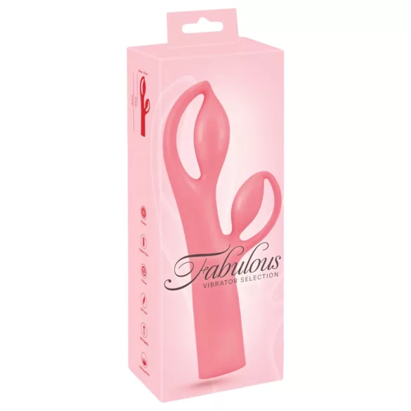 You2Toys Fabulous - rabbit vibrator - oplaadbaar - siliconen - roze