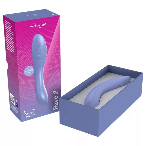 We-Vibe Rave 2 - App-gestuurde G-spot vibrator (blauw)