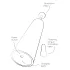 ROMP Pop - mini clitoris vibrator - rood