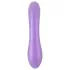 Smile - vibrator met clitorisstimulator - siliconen - paars