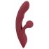 Javida 2-in-1 Konijn - Oplaadbare Clitorisstimulator Vibrator (Rood)