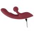 Javida 2-in-1 Konijn - Oplaadbare Clitorisstimulator Vibrator (Rood)
