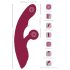 Javida 2-in-1 Konijn - Oplaadbare Clitorisstimulator Vibrator (Rood)