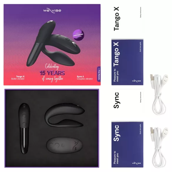 We-Vibe Collection - koppel vibrator set - zwart