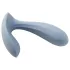 Svakom Erica - draagbare, app-gestuurde opzetvibrator (blauw)