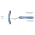 Svakom Ava Neo - slimme app-gestuurde stotende G-spot vibrator (blauw)