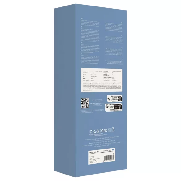 Svakom Ava Neo - slimme app-gestuurde stotende G-spot vibrator (blauw)