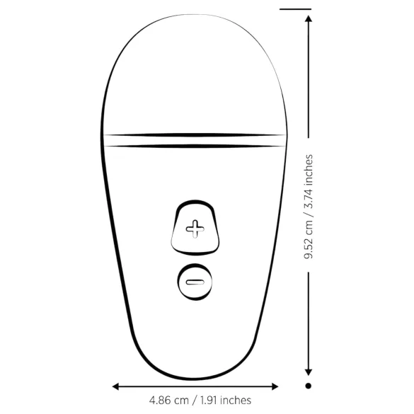 ROMP Free X - luchtdruk clitorisstimulator - oplaadbaar - lila