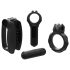 Bathmate Vibe Endurance - masturbator en penringen set (zwart)