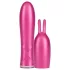 Durex Tease & Vibe - mini vibrator met konijn oplaatsstuk - pink