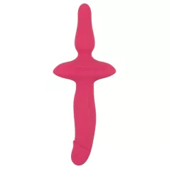   Couples Choice - vibrator en buttplug 2in1 - siliconen - roze