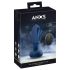 ANOS - blauwe anale vibrator met tongbewegingen