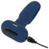 ANOS - blauwe anale vibrator met tongbewegingen