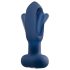 ANOS - blauwe anale vibrator met tongbewegingen
