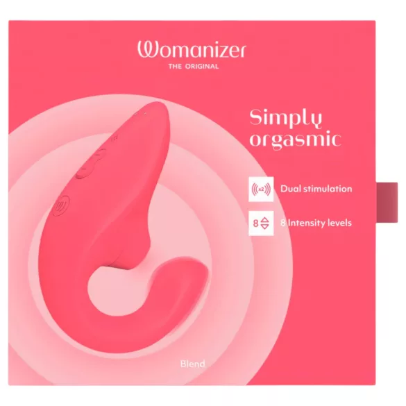 Womanizer Blend - G‑spot vibrator en clitorisstimulator (koraal)