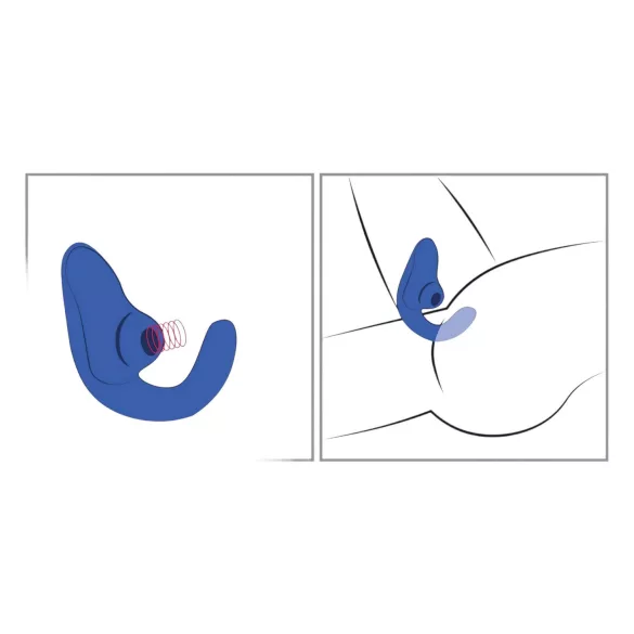 Womanizer Blend - G-spot vibrator en clitorisstimulator (blauw)