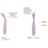 Svakom Cici 2 - App-gestuurde G-spot vibrator (paars)