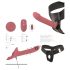 You2Toys - strap-on vibrator set (rood)