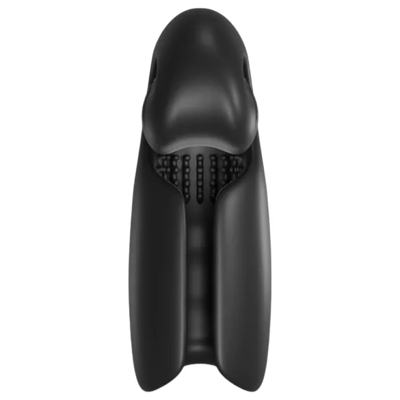 SVibe EVO - masturbator - oplaadbaar waterdicht - zwart