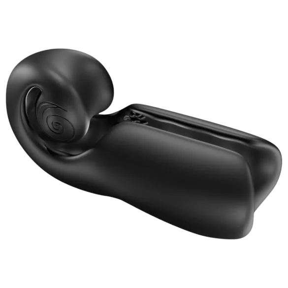 SVibe EVO - masturbator - oplaadbaar waterdicht - zwart
