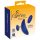 Smile - extra dunne, afstandsbediende slip vibrator (blauw)