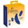 Smile - draagbare extra dunne vibrerende slip met afstandsbediening (blauw)