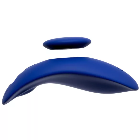 Smile - draagbare extra dunne vibrerende slip met afstandsbediening (blauw)