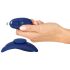 Smile - extra dunne, afstandsbediende slip vibrator (blauw)