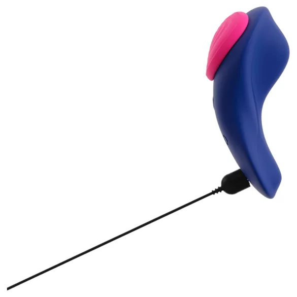 Smile - vibrerende slip met afstandsbediening - blauw