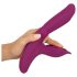 Javida - 4in1 G-spot en clitoris stimulator vibrator (paars)