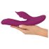 Javida - 4in1 G-spot en clitoris stimulator vibrator (paars)