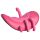 VibePad Rideon - pulserende G-spot en clitorisstimulerende schommel (roze)