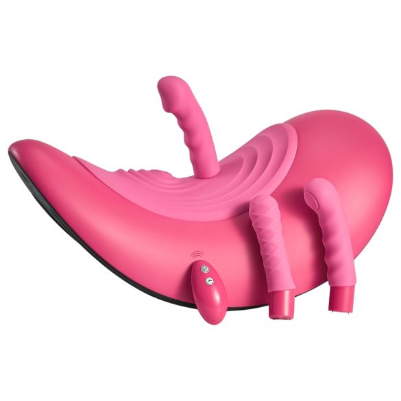 VibePad Rideon - pulserende G-spot en clitorisstimulerende schommel (roze)