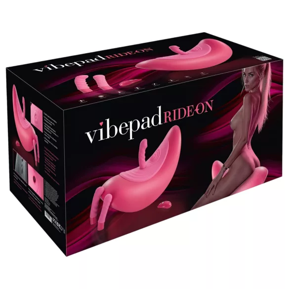 VibePad Rideon - pulserende G-spot en clitorisstimulator schommel - roze