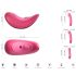 VibePad Rideon - pulserende G-spot en clitorisstimulerende schommel (roze)