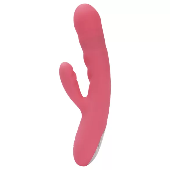 Svakom Avery - oplaadbare rabbit vibrator met stootfunctie - siliconen - roze