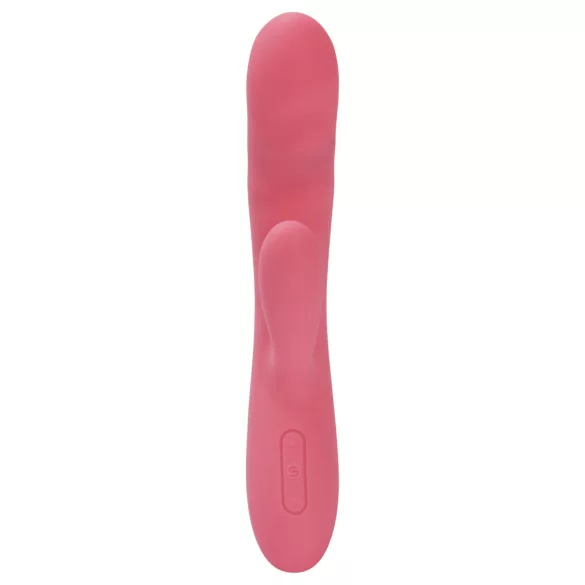 Svakom Avery - oplaadbare rabbit vibrator met stootfunctie - siliconen - roze