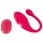 Beau Coeur Koral - vibrerend ei met afstandsbediening (roze)