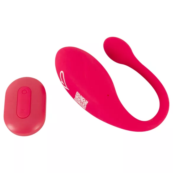 Beau Coeur Koral - vibrerend ei met afstandsbediening (roze)