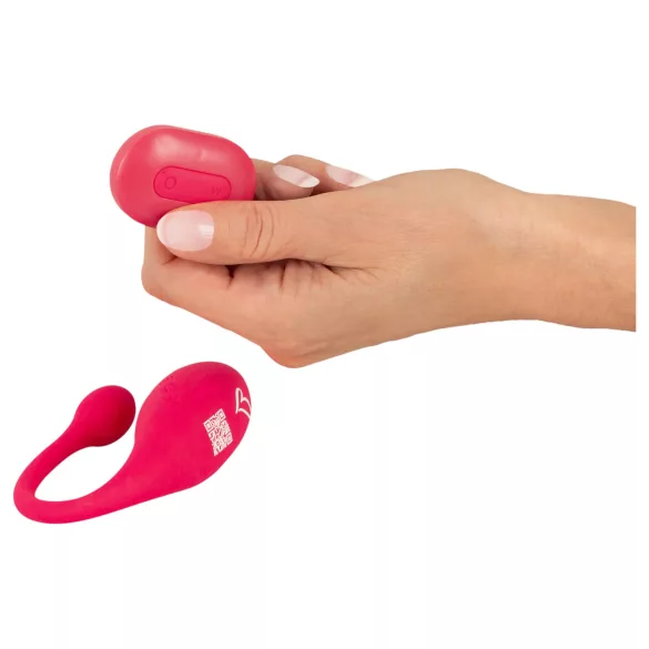 Beau Coeur Koral - vibrerend ei met afstandsbediening (roze)