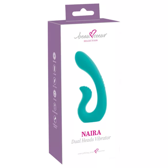 Beau Coeur Naira - G-spot en clitoris vibrator - groen